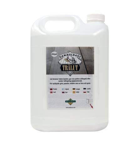 Gammeldags Trälut Ofärgad 5L (5L)