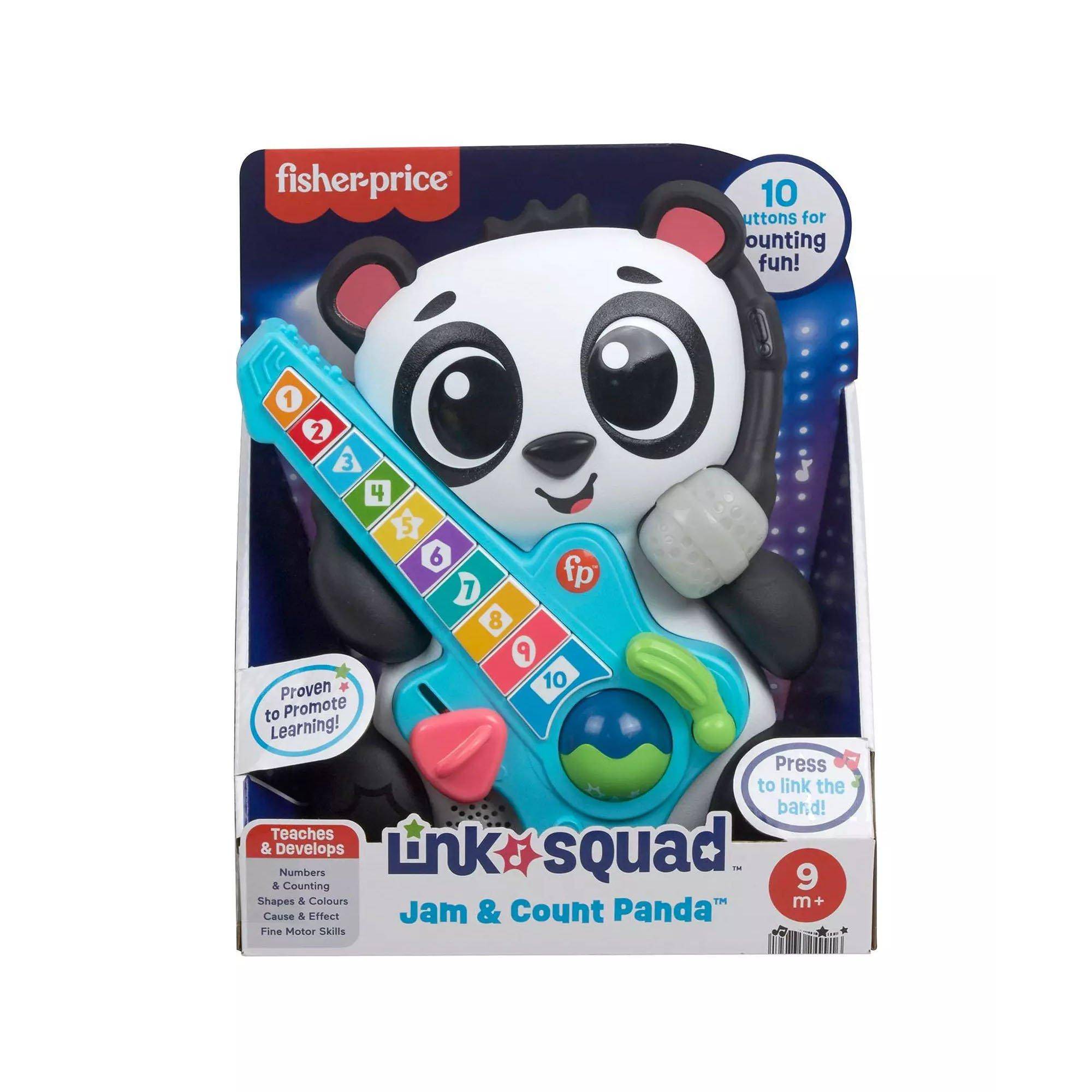 Fisher Price Fisher-Price Link Squad Jam & Count Panda