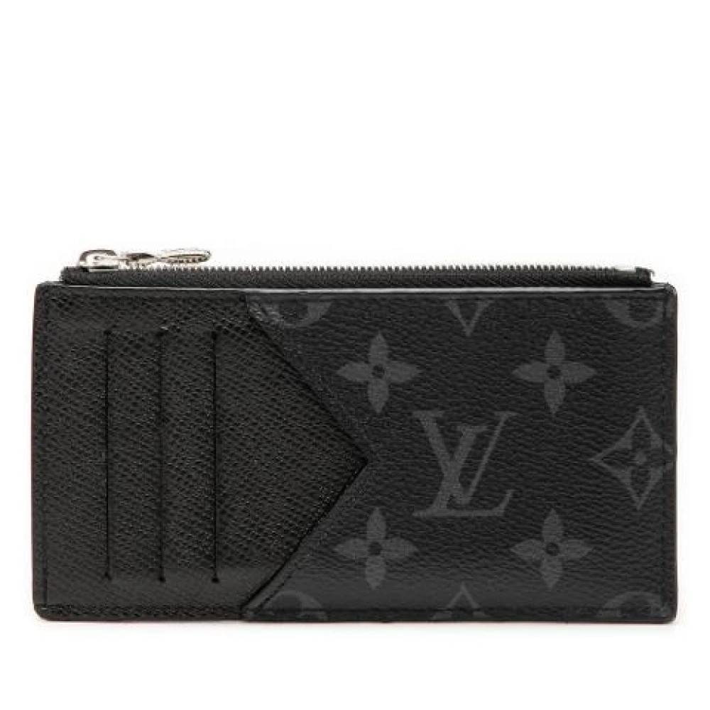 Louis Vuitton Vintage Pre-owned Møntkortholder - Vintage - Dame - Sort - ONE SIZE - Læder