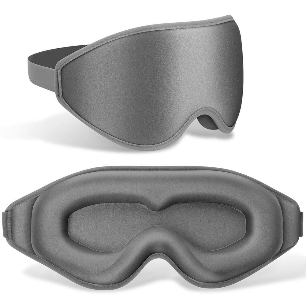 100% Blockout 3D Sleep Mask Memory Foam Soft Eye Mask Blindfold Sleeping Aid Lightproof Comfortable