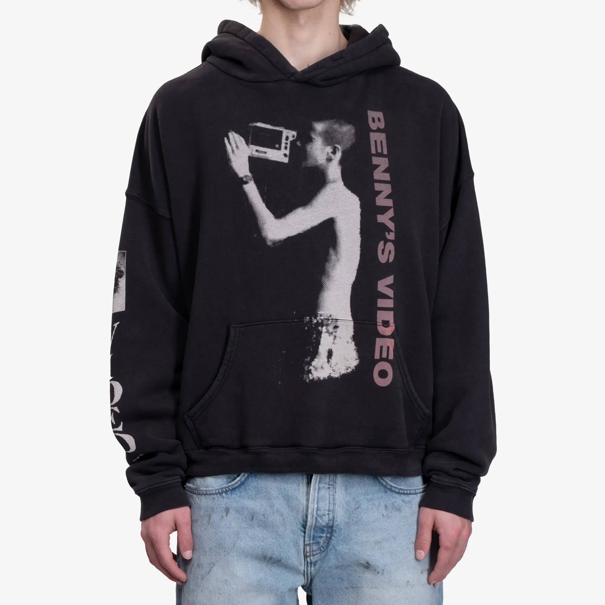 Benny's Video Hoody - L / Faded Black (L)