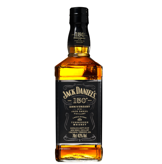 Jack Daniel's 150th Anniversary Whiskey 43% 70 cl