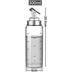 Matlagning krydda flaska dispenser sås flaska glas förvaringsflaskor för krydda glas olja spray vinäger köksredskap