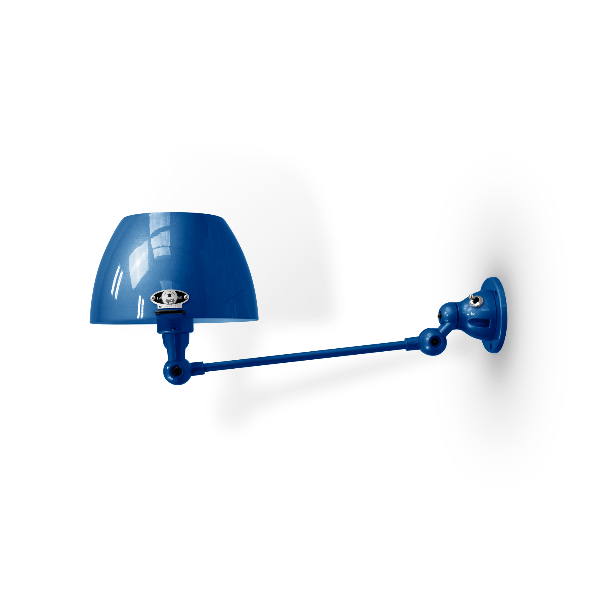 Aicler AIC301 væglampe fra Jieldé - Sapphire blue / Blank