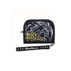 Pokemon Round Wallet Black PM 4172 BK [Black Rayquaza]