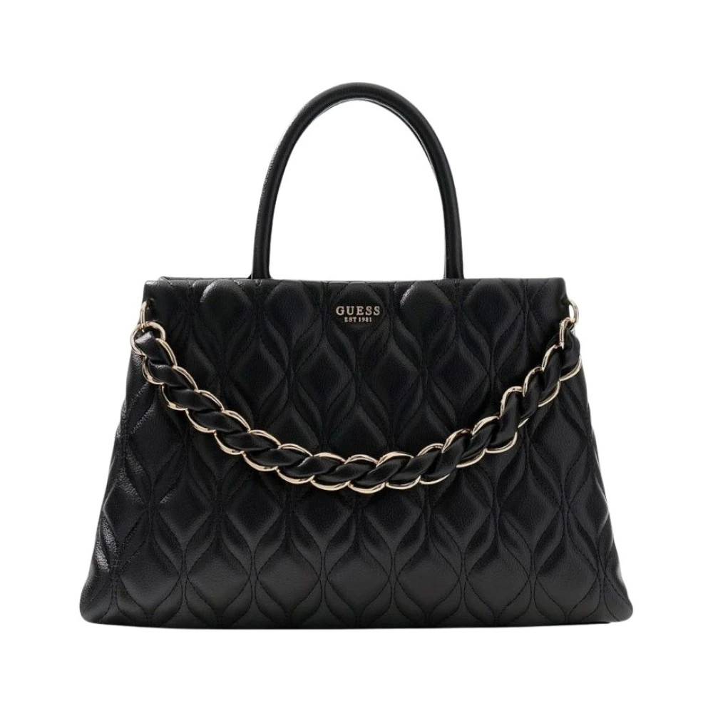 Guess Maxine Girlfriend Satchel - Tasker - Dame - Sort - ONE SIZE -