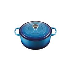 Signature rund gryta Ø 24 cm, azure blue
