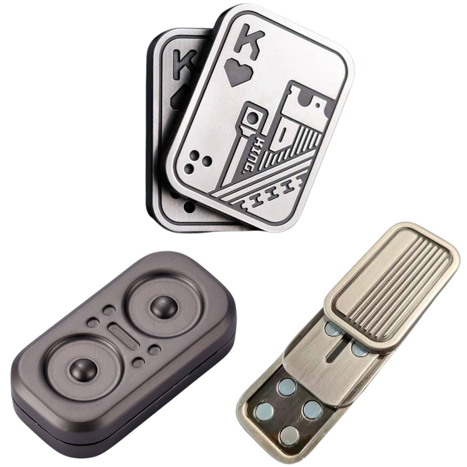 RAYTRUTH Fidget EDC Fidget Hand Toy for and Stress Set of 3 Slider, Toy, Adults, ADHD, Relief,