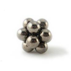 Neodymium Kuglemagnet, Sort, 5mm