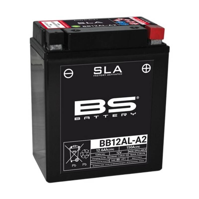 BS Battery Fabriksaktiverat underhållsfritt SLA-batteri - BB12AL-A2