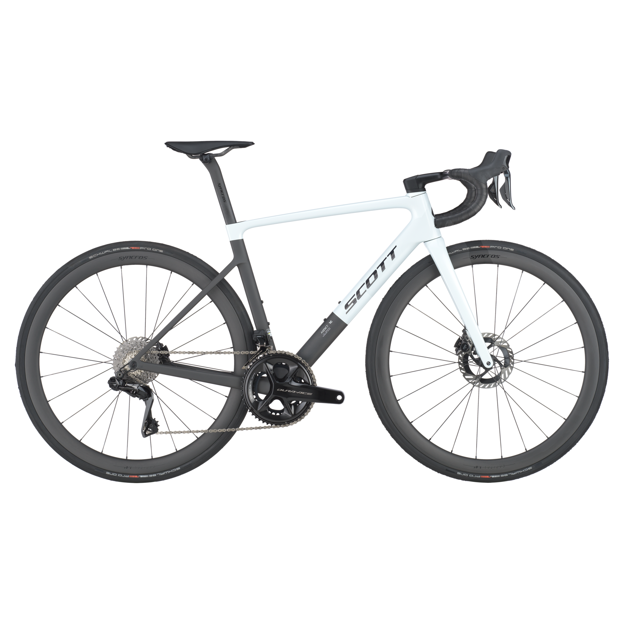 Scott Addict RC Pro 2025 - Shimano Dura-Ace Di2 2x12sp - Syncros Capital 1.0S - 028 / XXS / cumulus white/carbon black