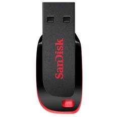 SanDisk Cruzer Blade USB-sticka 16 GB USB Type-A 2.0 Svart, Röd