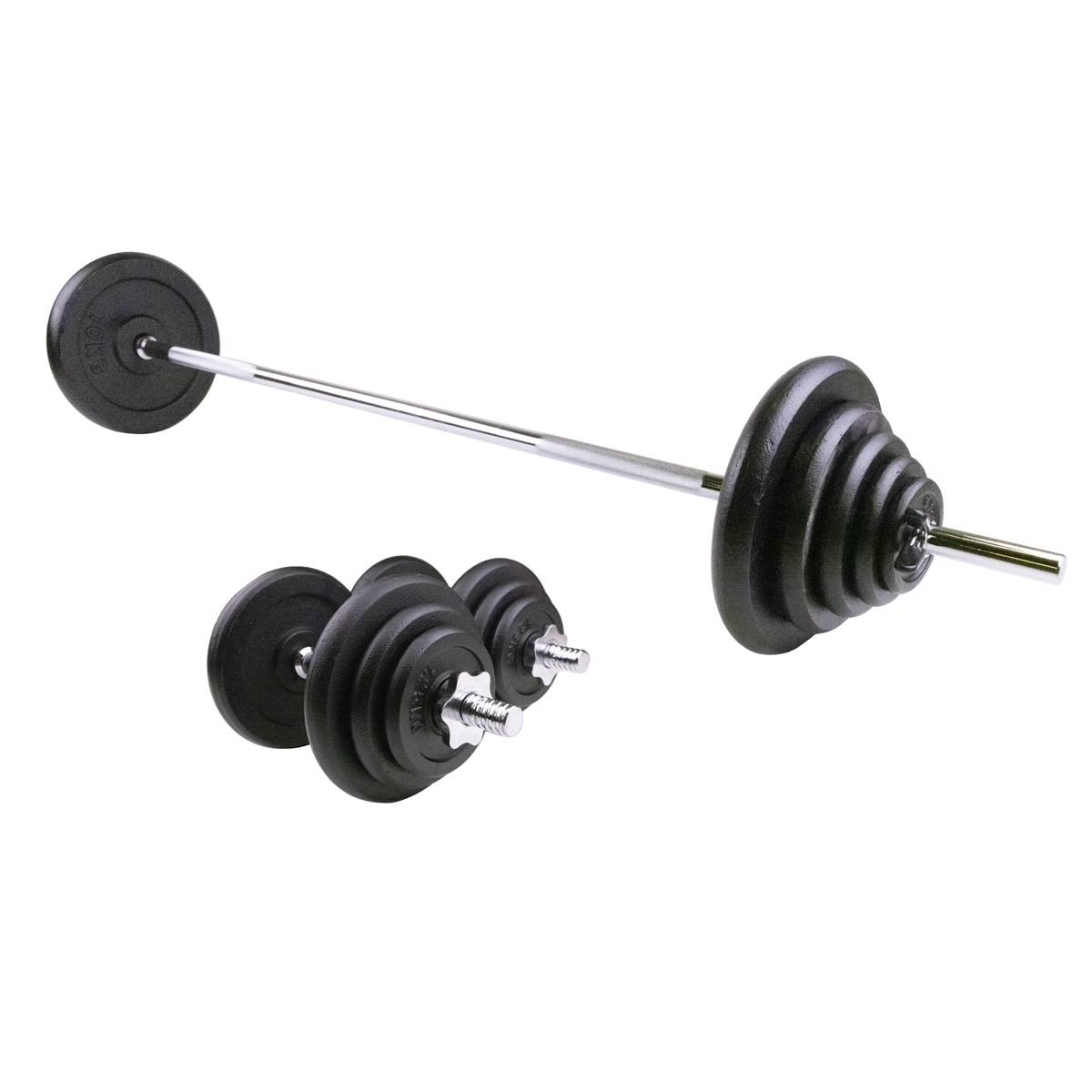 Skivstångsset 64kg - (25mm)