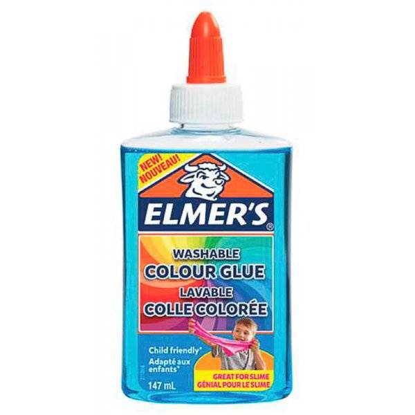 Lim Elmer's - Colour Glue - Blå - 147 ml