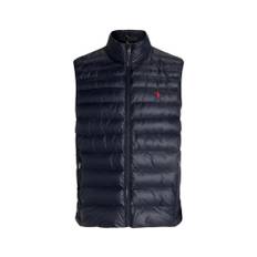Polo Ralph Lauren, Jakke, Herre, Blå, 2XL, Uld, Quiltet Ærmeløs Vest Terra
