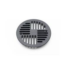 GOLVBRUNNSSIL ART DECO PLAST SVART 130 MM PURUS