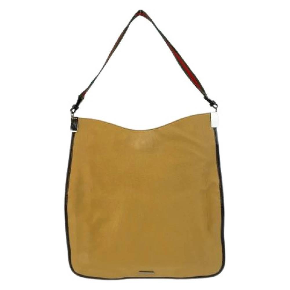 Gucci Vintage - Pre-owned Canvas Axelremsväska 0014306 Vintage - Dam - ONE Size -