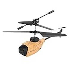 Mini RC Helikopter, Förhindra Sidoflygning 15 Minuter Endurance RC Helikopter Lätt Att Använda för Utomhus för över 14 år Gammal (Enkelt batteri)