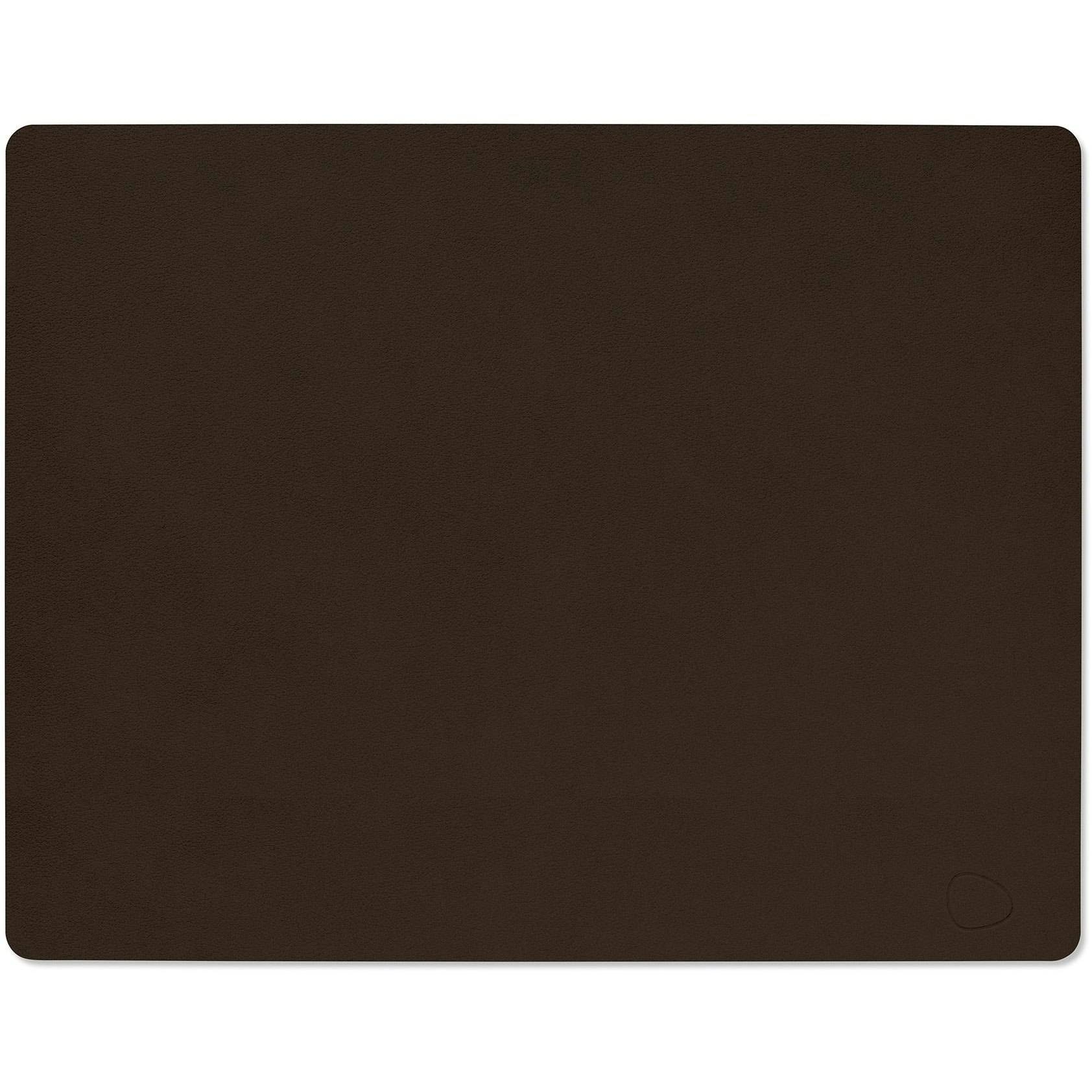 Lind Dna - Square L Bordstablett Nupo 35x45 Cm - Hazel