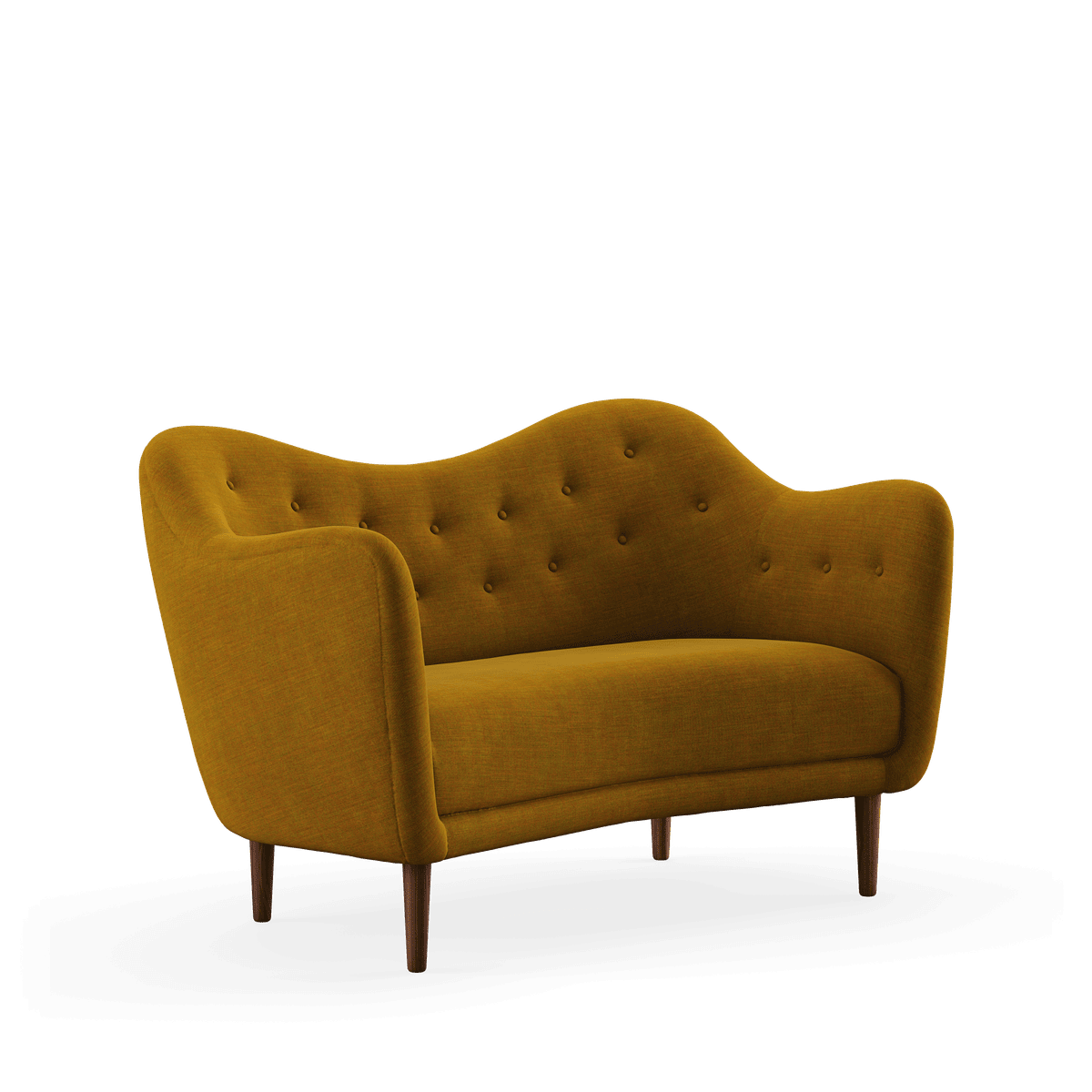 46 sofa, valnød af Finn Juhl Remix 412 - Jacobsen Plus