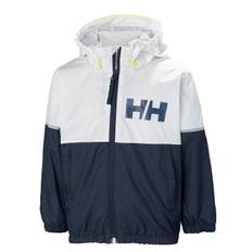 Helly Hansen Kids' Block IT Regnjakke Børn, White / 104 cm / 4 år