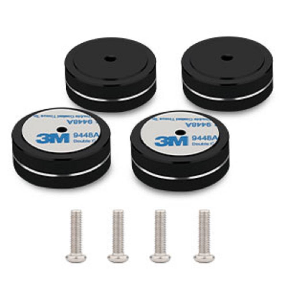 4pcs 40x15mm Aluminum Alloy Speaker Feet HIFI AMP Speaker Isolation Shock Absorber Stand Turntable DAC Feet Pad Gold Silver