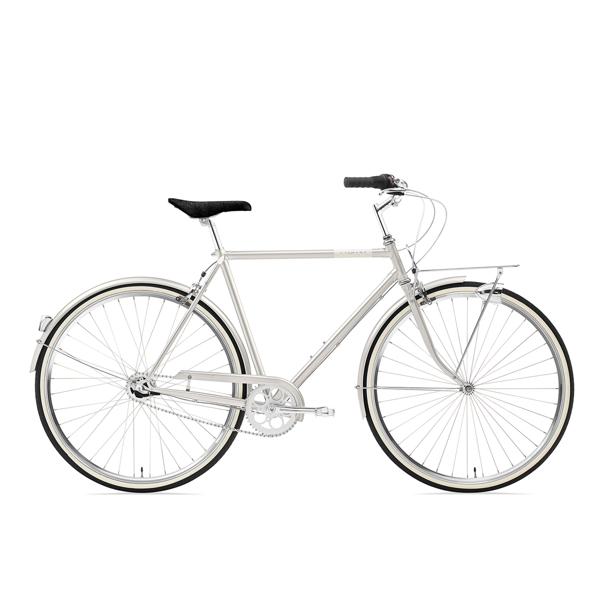Caferacer Man Uno 3 Speed - Chrome - 49,5 cm - M