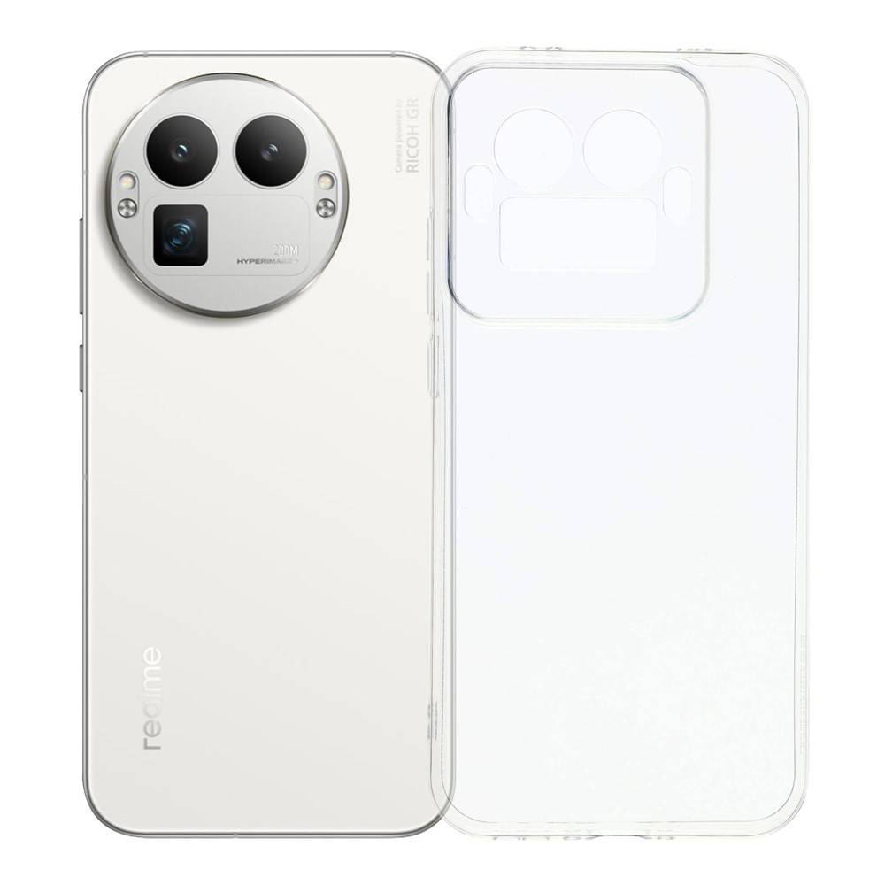 Realme GT 8 Pro 5G - Slim shockproof gummiskal - Transparent