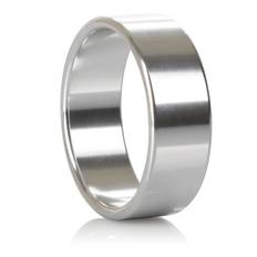 Alloy Metallic Ring - XLarge / Sølv