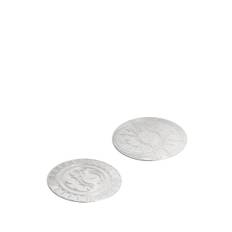 Christofle - Rêve Cosmique underlägg (2-pack) - unisex - Palladiumpläterad metall - one size - Silverfärgad