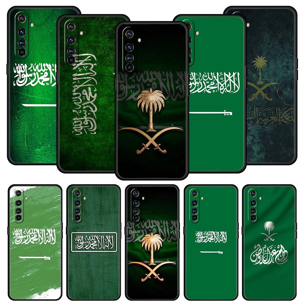 Kingdom Of Saudi Arabia Flag Case For Realme 12 11 10 9 8 5G 7 6 GT5 GT3 GT2 Pro C21 C25 C35 For Realme GT Neo 2 3 3T 5 Cover