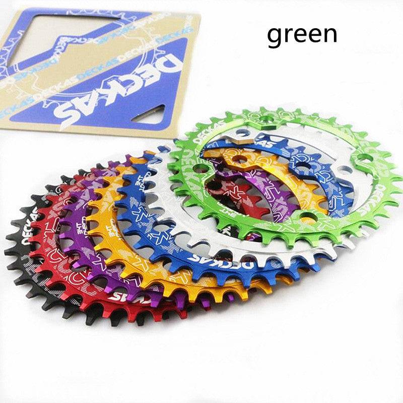 Mountain Bike Accessories Single Speed Disc Oval Disc - Green / H