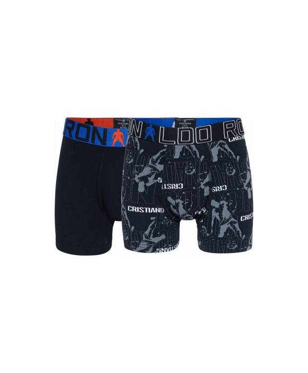 CR7 boys's multifarvet trunk 2-pak til drenge