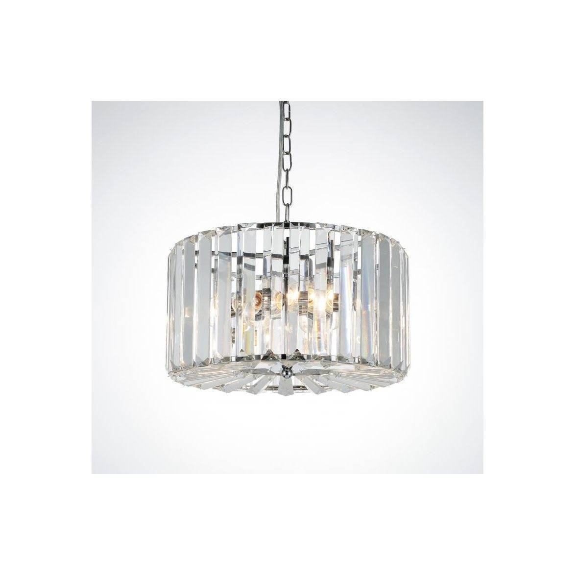 Norrsken Design Kristallkrona Young Krom 38cm
