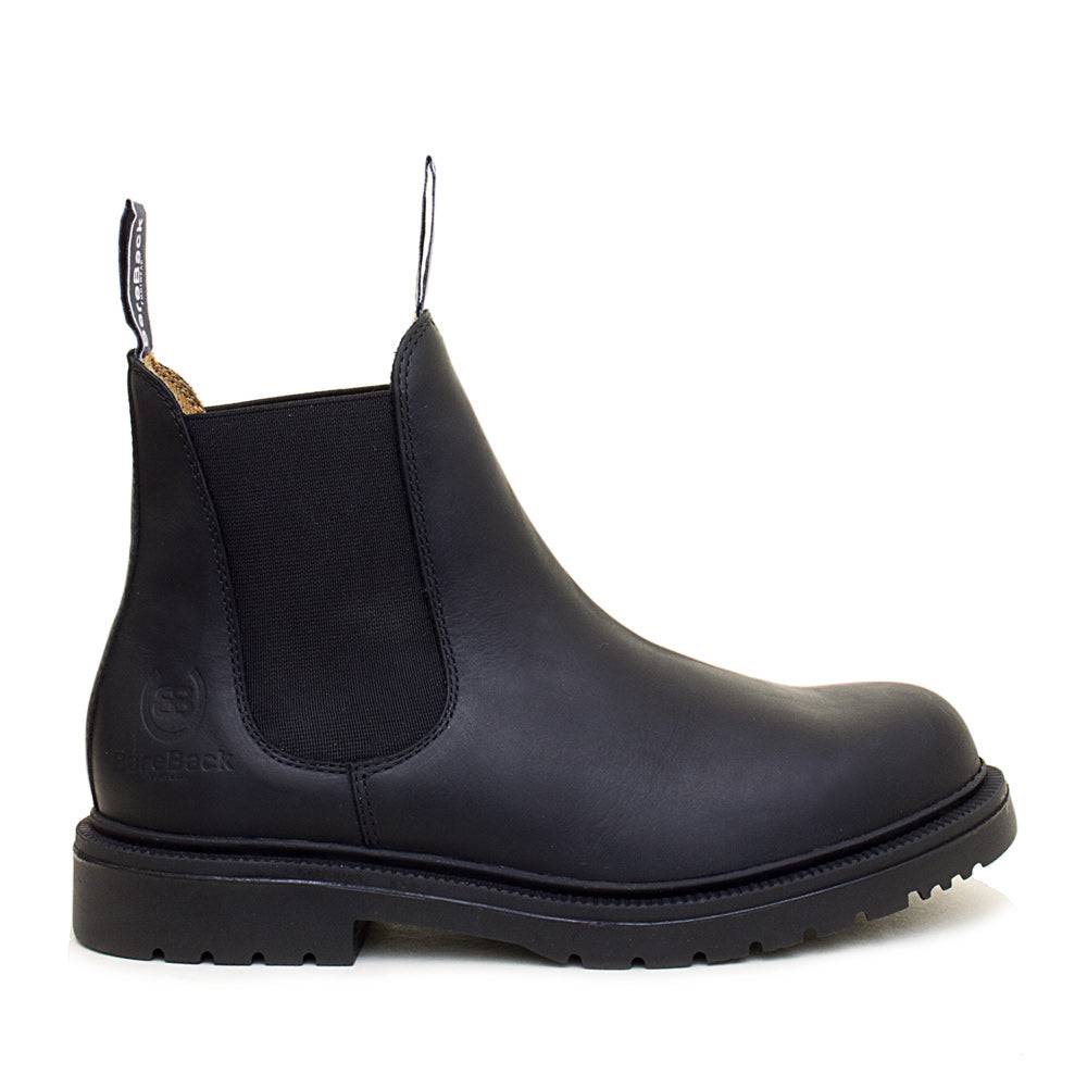 Detroit Steel Toe Cap Work Boots - Black - EU 43 - UK 9 (EU 43 - UK 9)