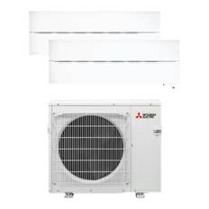 Mitsubishi Electric LN25 Hyper Heating 7.0kW luftvärmepump med 2 innedelar