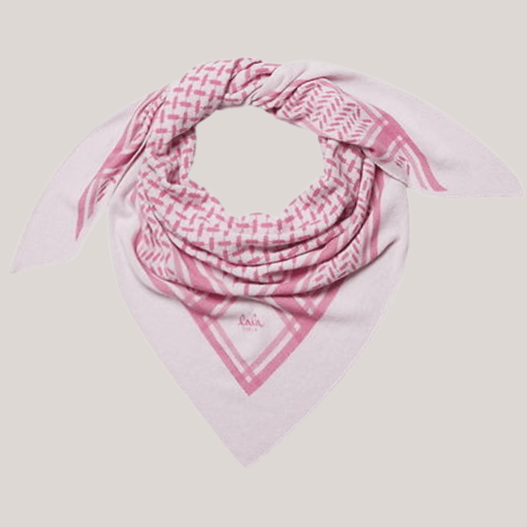 Lala Berlin Triangle Trinity cashmere quarzo rosa pink