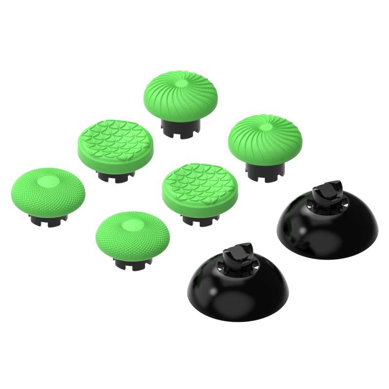 DATA FROG 8-PACK Thumb Grip För PS5/PS4/Xbox/Switch Grön