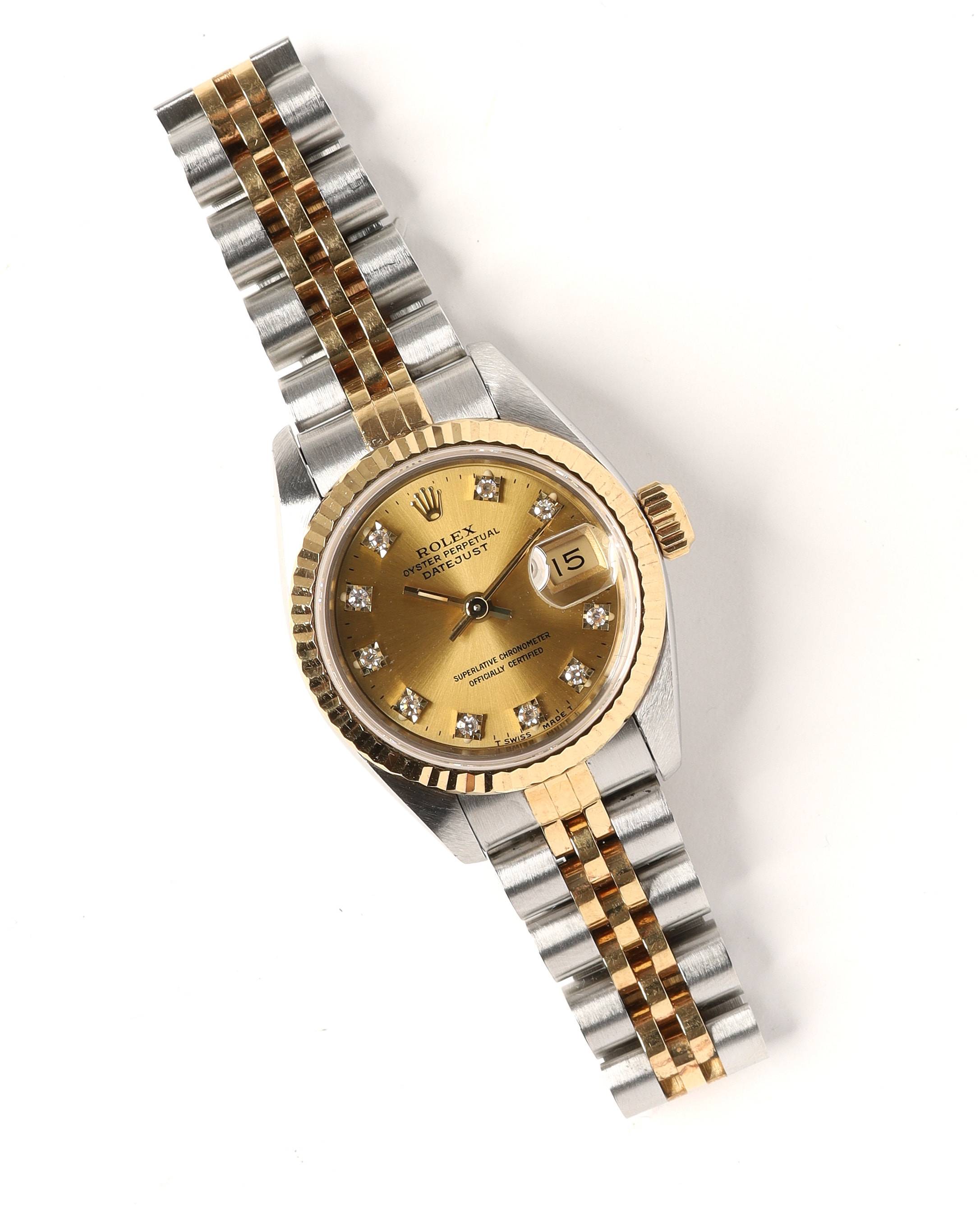 Rolex Lady-Datejust 26mm 1993 Watch - Multicolour (One Size)