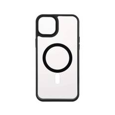 ONSALA Back Bumper Clear Case MagSerie iPhone 15 Plus Clear Case Black Bumper