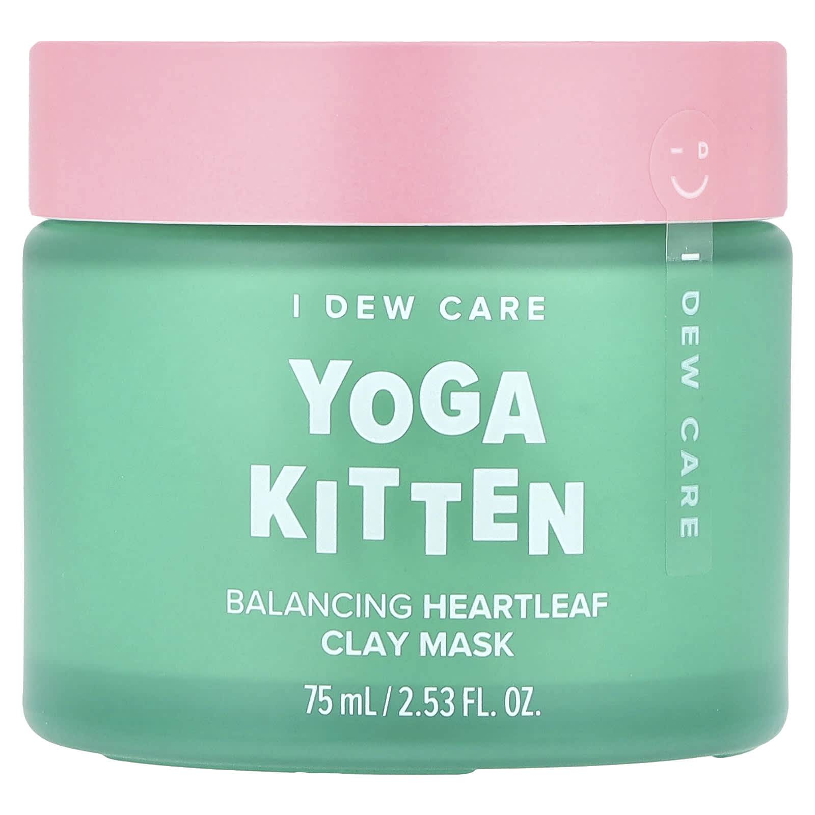 Yoga Kitten, Balancing Aloe Vera Clay Beauty Mask, 75Ml(2.53Fl Oz)