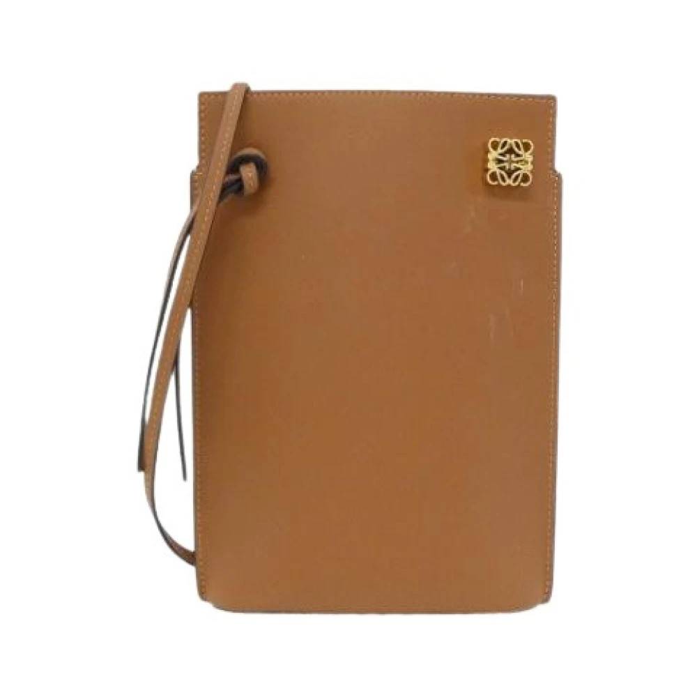 Loewe Pre-owned - Pre-owned Axelremsväska Vintage - Dam - ONE Size - Läder