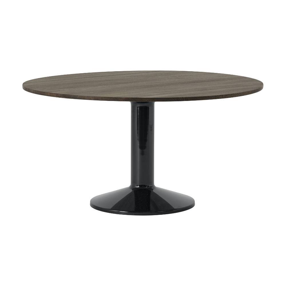 Muuto Midst Table Ø140 Spisebord Dark Oiled Oak/Svart