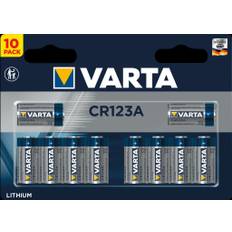 VARTA Litium Cylindriskt batteri CR123A, 10-pack