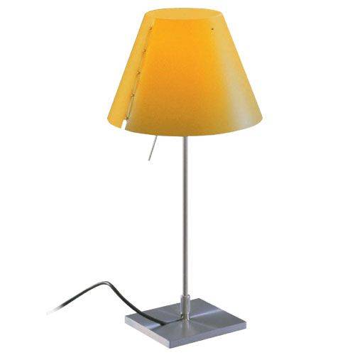 Costanzina D13 PI bordlampe LucePlan - Aluminium / Comfort green