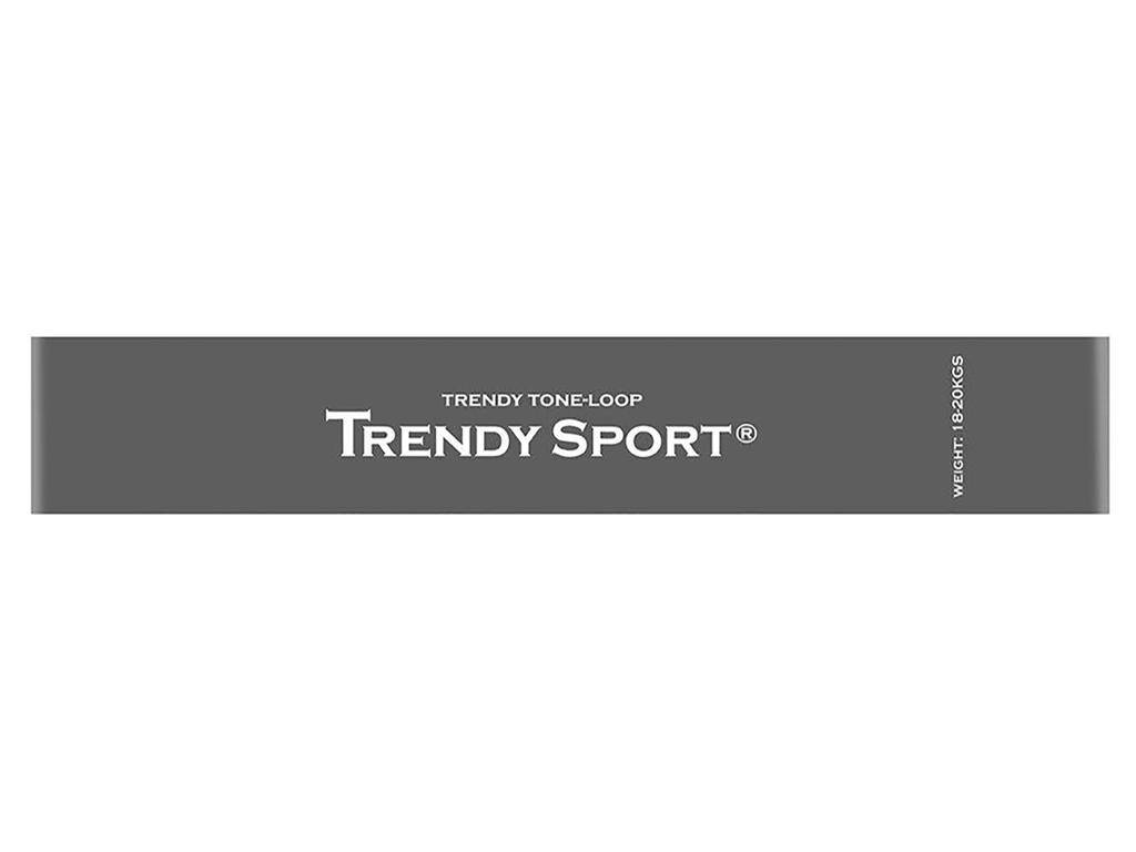 Trendy Tone Loop – extremt hård / silver – 5 cm x 30 cm