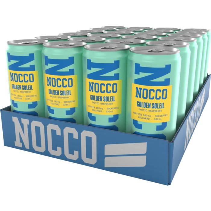 NOCCO Golden Soleil Summer Edition 330 ml x 24 st