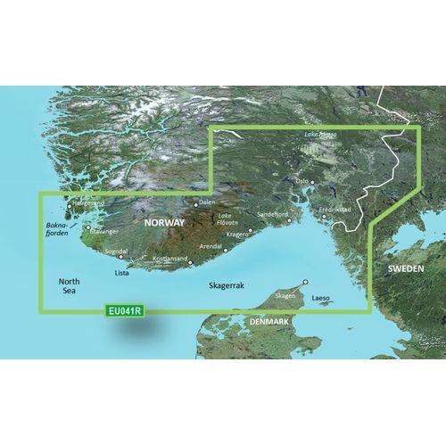 Garmin BlueChart g3 HXEU041R Oslo-Skagerak-Haugesund Sjökort