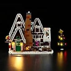 Brick Shine GC Light Kit för LEGO® Pepparkakshus 10267 (Lego Set ingår inte) (Classic)