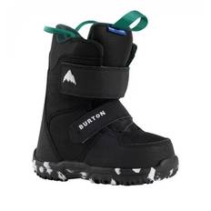 BURTON MINI GROM K SNOWBOARD BOOTS BLACK